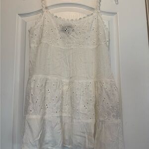 POL Ivory Lace Sleeveless Top